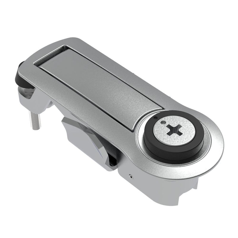 SOUTHCO Compression Latch, Lever Latch, Tool Locking, Phillips Recess, 1-5mm Panel, 1-18mm Grip, Not Sealed, Zinc Alloy, Chrome Plated, Bright [C2-52-101-3]