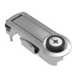 SOUTHCO Compression Latch, Lever Latch, Tool Locking, Phillips Recess, 1-5mm Panel, 1-18mm Grip, Not Sealed, Zinc Alloy, Chrome Plated, Bright [C2-52-101]