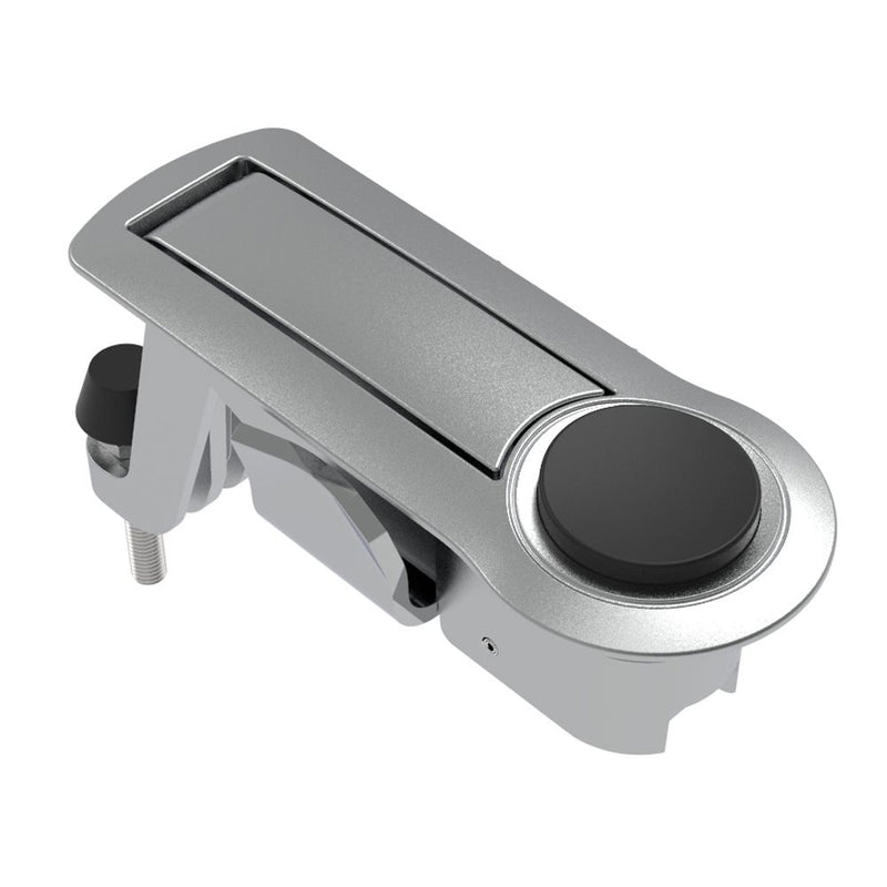 SOUTHCO Compression Latch, Lever Latch, No Restriction, Raised Trigger, 1-5mm Panel, 18-40mm Grip, Not Sealed, Zinc Alloy, Chrome Plated, Bright [C2-53-11-3]