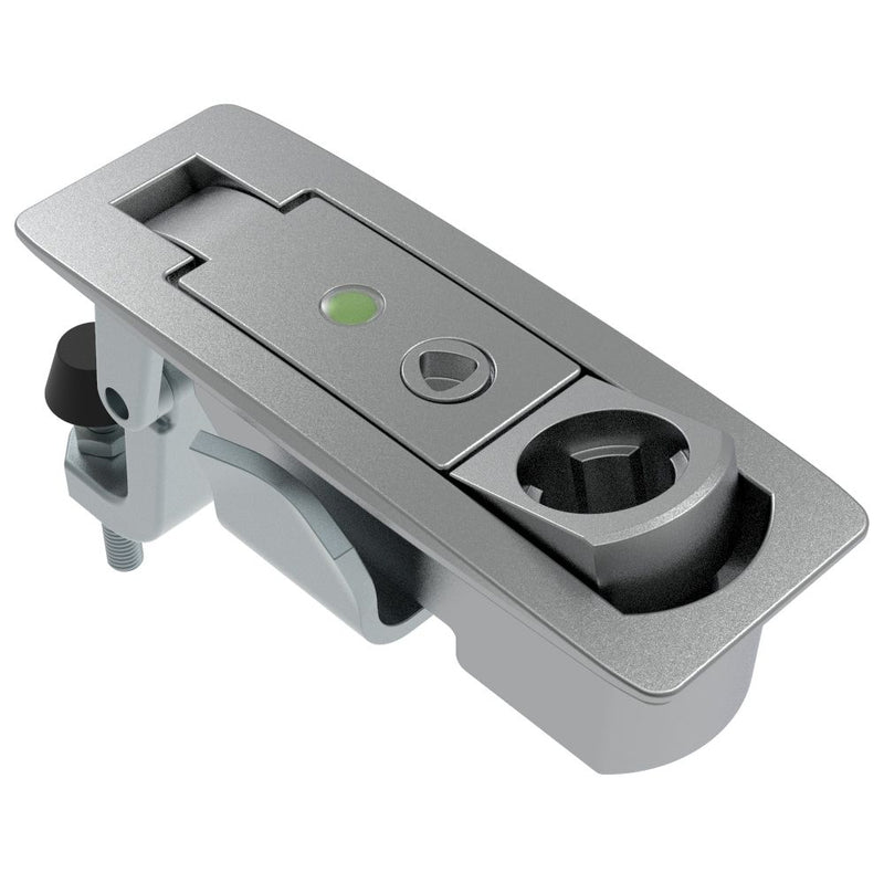SOUTHCO Compression Latch, Lever Latch, Key Choice, Locking without Lock Core, 1-8mm Panel, 17-39mm Grip, Sealed, Zinc Alloy, Chrome Plated, Textured [C2-A43-131-3]