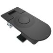 SOUTHCO Compression Latch, Sealed Lever Latch, No Restriction, Non-locking, 21-31mm Panel, 45-57mm Grip, Zinc Alloy, Powder Coat, Black [C5-13-45-3]