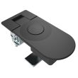 SOUTHCO Compression Latch, Sealed Lever Latch, No Restriction, Non-locking, 31-41mm Panel, 45-57mm Grip, Zinc Alloy, Powder Coat, Black [C5-14-45-3]