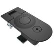 SOUTHCO Compression Latch, Sealed Lever Latch, Tool Locking, 4 mm Hex Recess, 21-31mm Panel, 14-29mm Grip, Zinc Alloy, Powder Coat, Black [C5-43-25]
