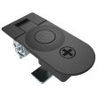 SOUTHCO Compression Latch, Sealed Lever Latch, Tool Locking, Phillips Recess, 31-41mm Panel, 29-45mm Grip, Zinc Alloy, Powder Coat, Black [C5-54-35]