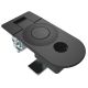 SOUTHCO Compression Latch, Sealed Lever Latch, Key Choice, Locking without lock core, 31-41mm Panel, 45-57mm Grip, Zinc Alloy, Powder Coat, Black [C5-94-45-3]