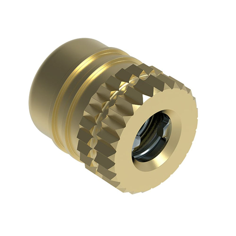 SOUTHCO DZUS® Quarter-Turn Receptacle, Medium Size, Brass 0 [D2-535-100-969]