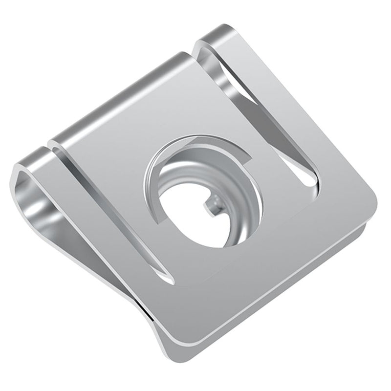 SOUTHCO DZUS® Quarter-Turn Receptacle, Large Size, Steel Zinc Immersion Coating [D2-537-330-130]