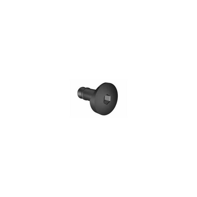 SOUTHCO DZUS® Quarter-Turn Stud, Hex Recess, Acetal Copolymer, Black [D7-200-701-010]
