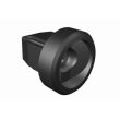 SOUTHCO DZUS® Quarter-Turn Receptacle, Acetal Copolymer, Black [D7-200-802-010]