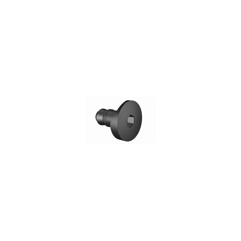 SOUTHCO DZUS® Quarter-Turn Stud, Hex Recess, Acetal Copolymer, Black [D7-201-701-010]