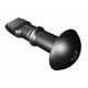 SOUTHCO DZUS® Quarter-Turn Stud, Phillips Recess #2, Steel Zinc Plate, Black Chromate [D7-265-718-191]