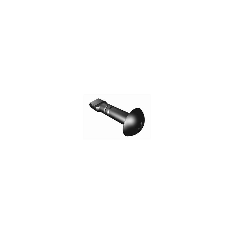 SOUTHCO DZUS® Quarter-Turn Stud, Phillips Recess #2, Steel Zinc Plate, Black Chromate [D7-265-720-191]