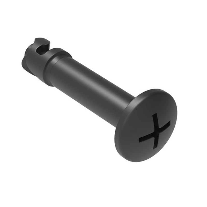 SOUTHCO DZUS® Quarter-Turn Stud, Size 6, Phillips Recess #2, Steel, Zinc Plate, Black Chromate [D8-316-737-191]