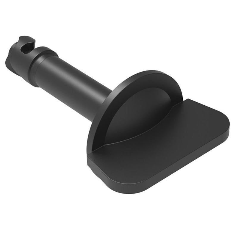 SOUTHCO DZUS® Quarter-Turn Stud, Size 4, Longer Wing, Steel, Zinc Plate, Black Chromate [D8-314-3019-191]