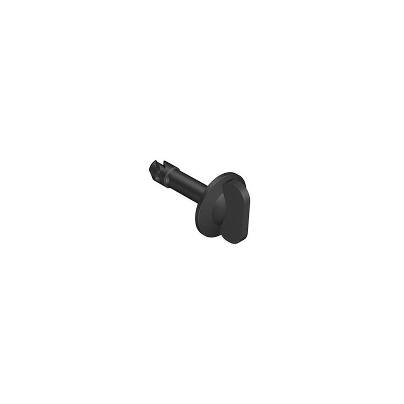 SOUTHCO DZUS® Quarter-Turn Stud, Size 9, Wing, Steel, Zinc Plate, Black Chromate [D8-319-324-191]