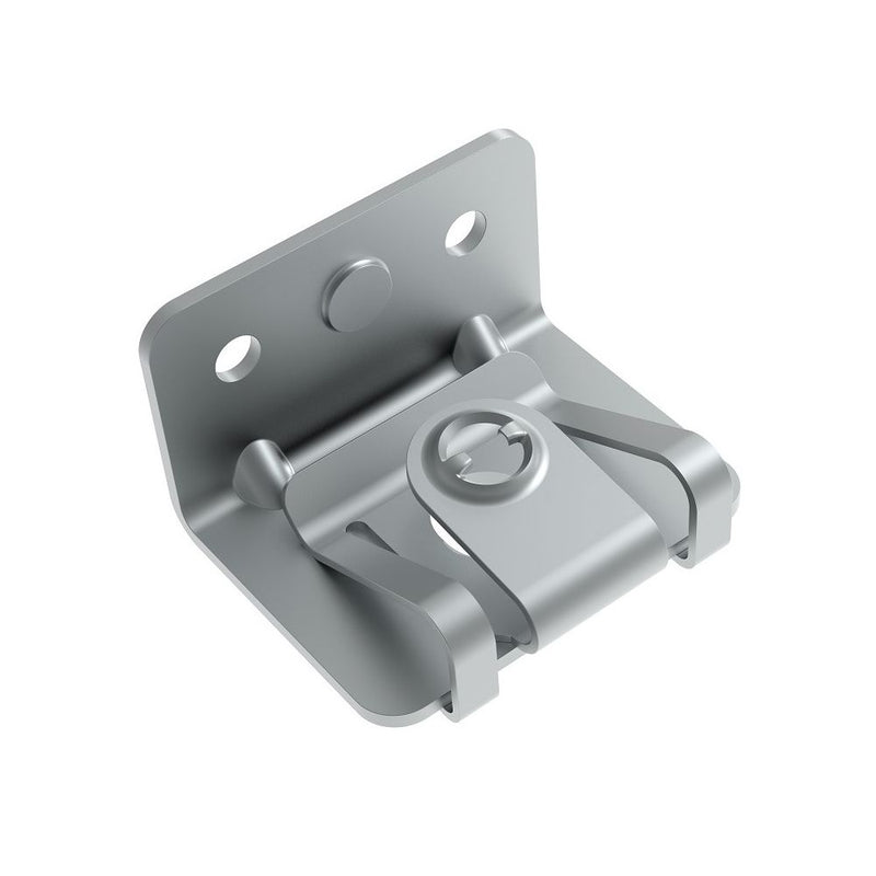 SOUTHCO DZUS® Quarter-Turn Receptacle, Size 4, Side-Mount, Steel, Zinc Immersion Coating [D8-334-310-121]
