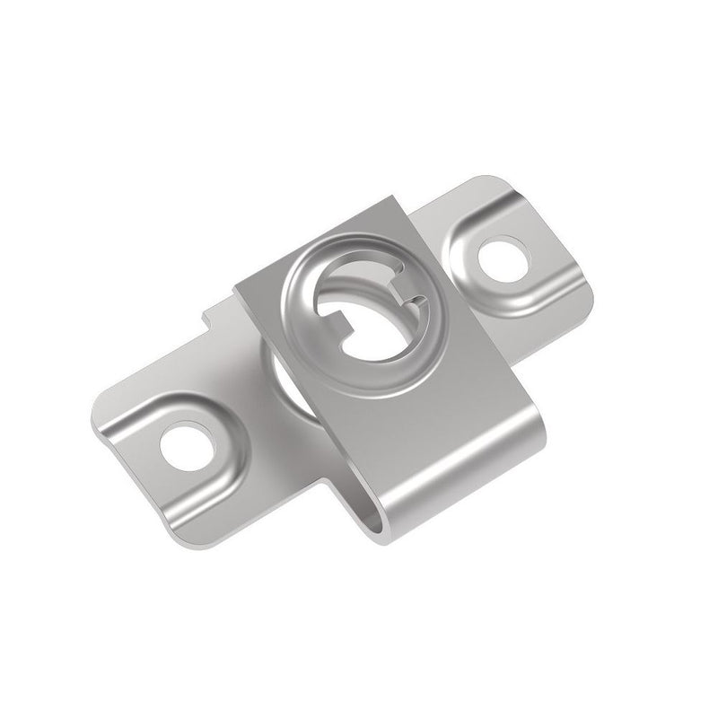 SOUTHCO DZUS® Quarter-Turn Receptacle, Size 6, Rivet-on, Steel, Zinc Immersion Coating [D8-336-400-121]