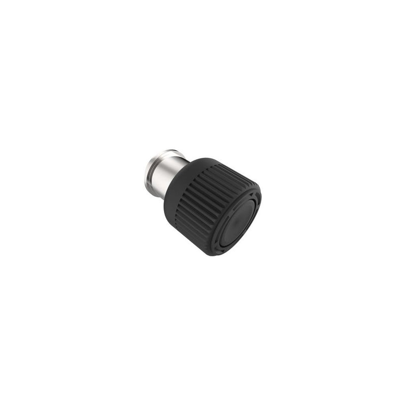 SOUTHCO DZUS® Tech Line, Surface Mount Technology, 8.450 mm Fastened Stud Projection, 1.6 mm Min. Outer Panel, Black Knob, Tray Package [D9-47-2302-K000-T]