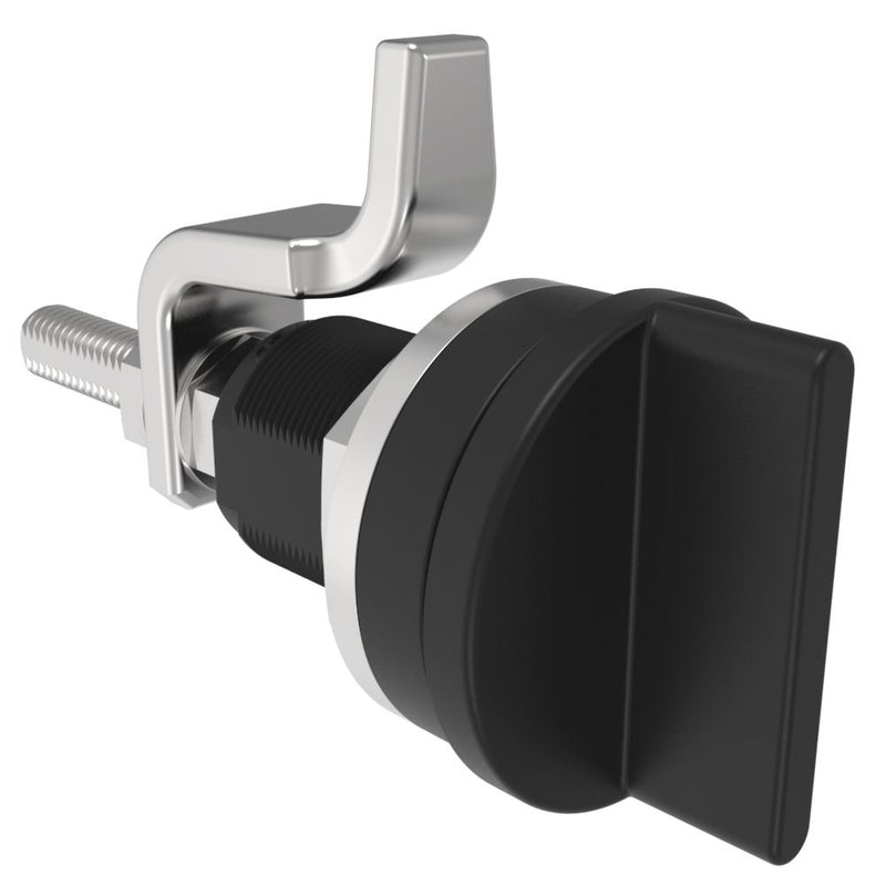 SOUTHCO VISE ACTION® Compression Latch, Large Size, Knob Style, Zinc Alloy, Powder Coated, Black [E3-10-504-50]