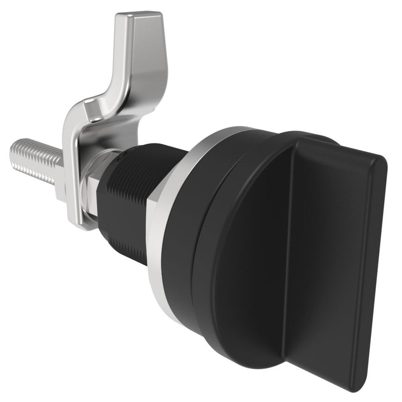 SOUTHCO VISE ACTION® Compression Latch, Large Size, Knob Style, Zinc Alloy, Powder Coated, Black [E3-10-505-50]