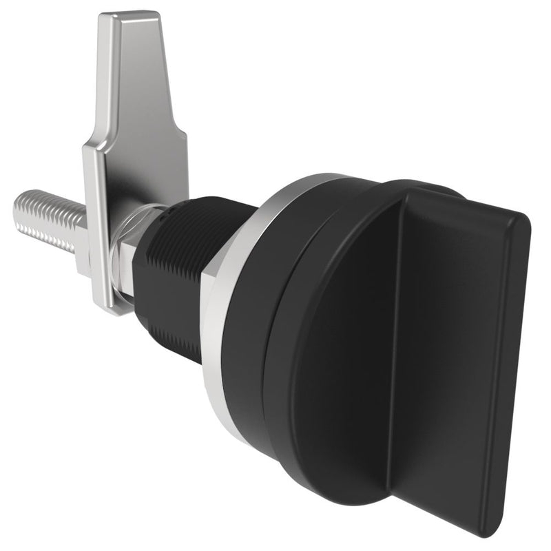 SOUTHCO VISE ACTION® Compression Latch, Large Size, Knob Style, Zinc Alloy, Powder Coated, Black [E3-10-506-50]