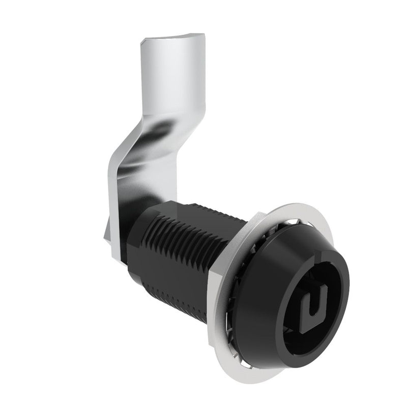 SOUTHCO VISE ACTION® Compression Latch, Large Size, 8 mm Square, Aluminum Alloy, Hard Anodized, Black, 30 mm (1.18 in) Grip [E3-1210-0559]