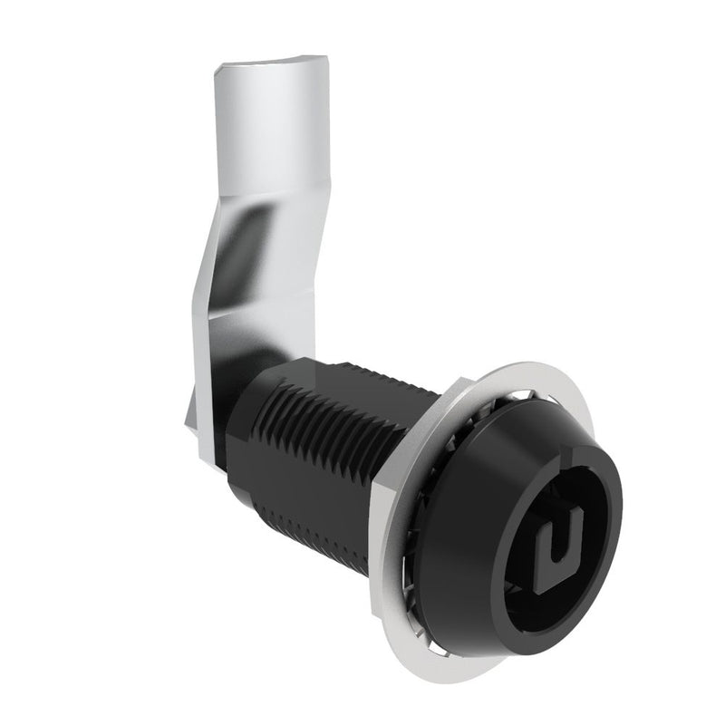 SOUTHCO VISE ACTION® Compression Latch, Large Size, 8 mm Square, Aluminum Alloy, Hard Anodized, Black, 32 mm (1.26 in) Grip [E3-1010-0659]