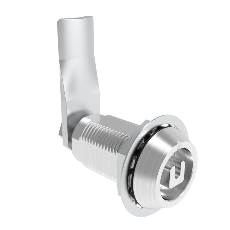 SOUTHCO VISE ACTION® Compression Latch, Large Size, 8 mm Square, Aluminum Alloy, Powder Coated, Clear, 38 mm (1.5 in) Grip [E3-1210-0906]