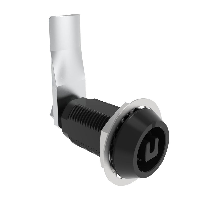 SOUTHCO VISE ACTION® Compression Latch, Large Size, 8 mm Square, Aluminum Alloy, Hard Anodized, Black, 38 mm (1.5 in) Grip [E3-1210-0959]