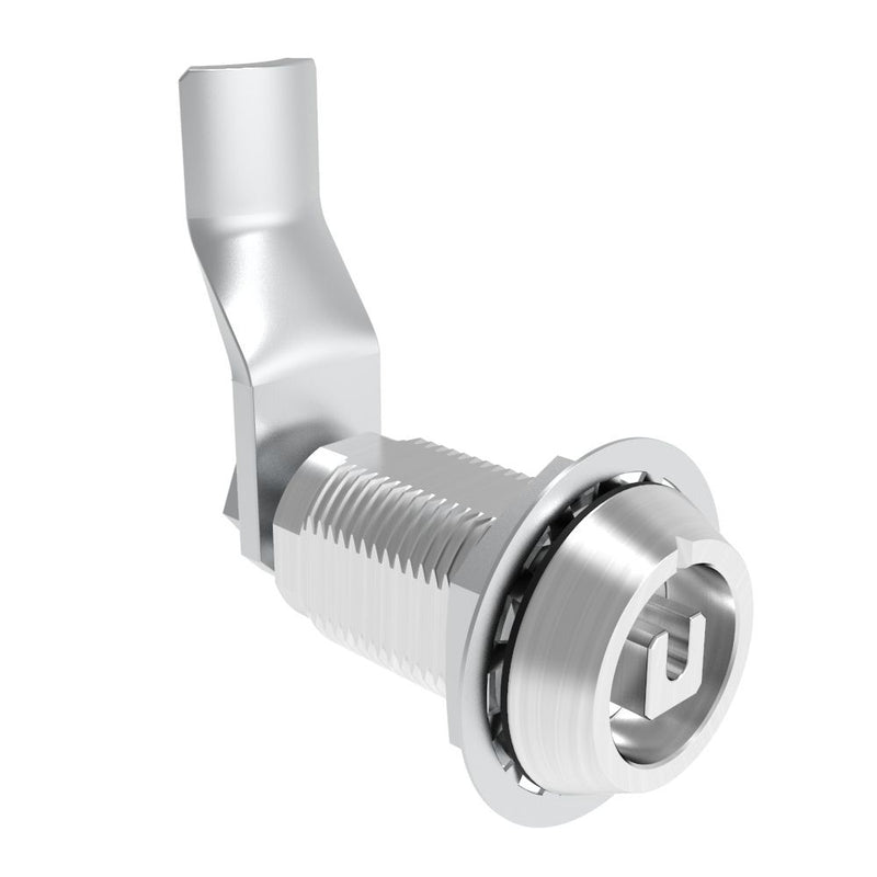 SOUTHCO VISE ACTION® Compression Latch, Large Size, 8 mm Square, Aluminum Alloy, Powder Coated, Clear, 42 mm (1.65 in) Grip [E3-1210-1106]