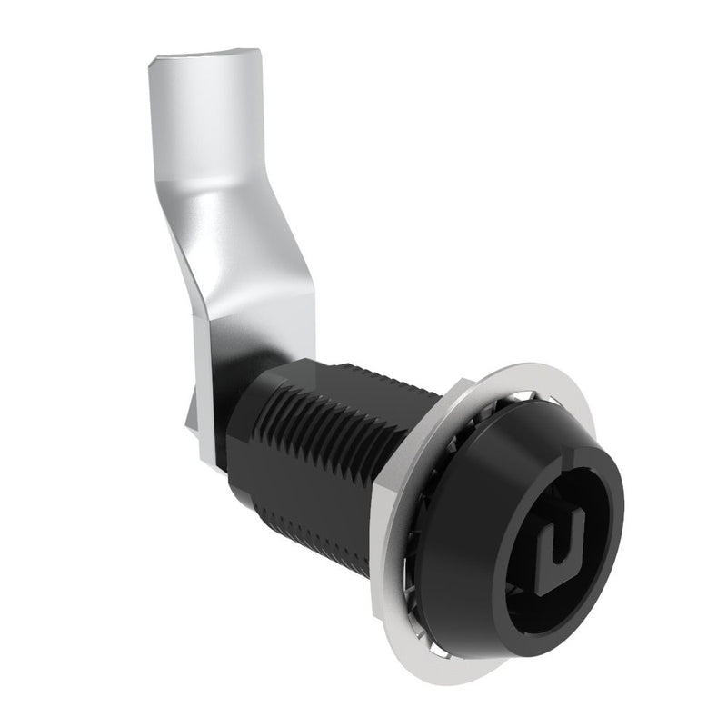 SOUTHCO VISE ACTION® Compression Latch, Large Size, 8 mm Square, Aluminum Alloy, Hard Anodized, Black, 44 mm (1.73 in) Grip [E3-1210-1259]