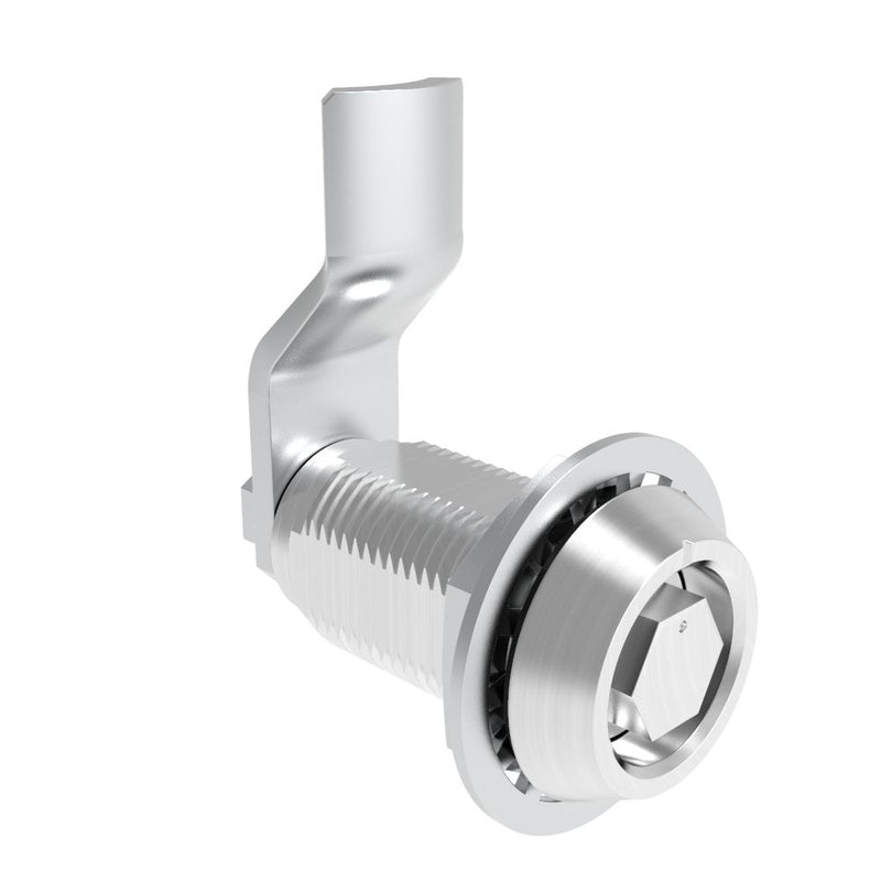 SOUTHCO VISE ACTION® Compression Latch, Large Size, Bellcore 216, Aluminum Alloy, Powder Coated, Clear, 28 mm (1.1 in) Grip [E3-1215-0406]