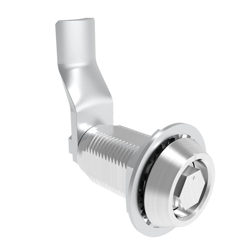 SOUTHCO VISE ACTION® Compression Latch, Large Size, Bellcore 216, Aluminum Alloy, Powder Coated, Clear, 42 mm (1.65 in) Grip [E3-1215-1106]