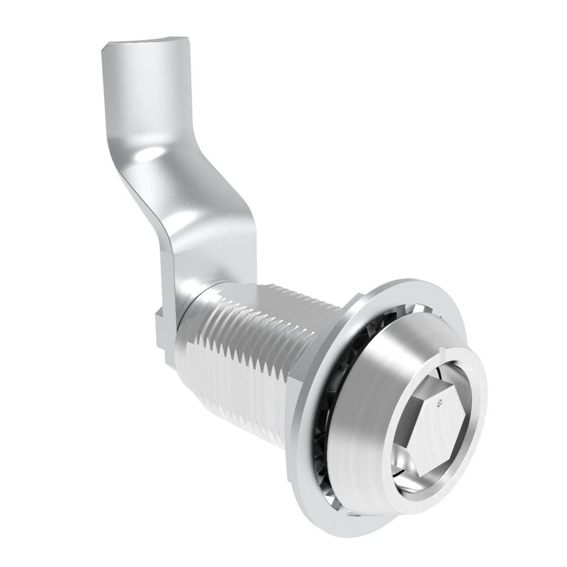 SOUTHCO VISE ACTION® Compression Latch, Large Size, Bellcore 216, Aluminum Alloy, Powder Coated, Clear, 46 mm (1.81 in) Grip [E3-1215-1306]