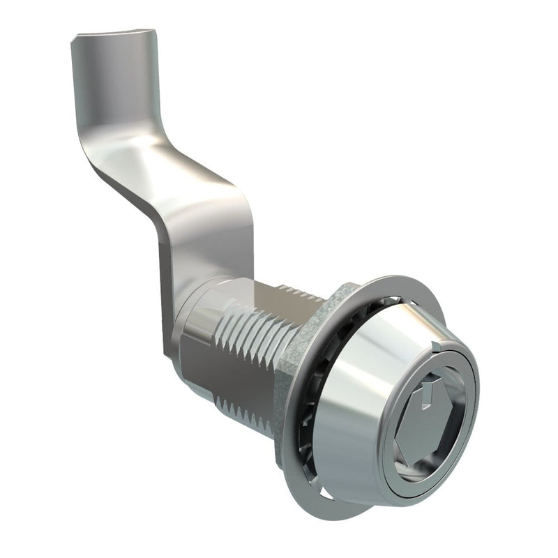 SOUTHCO VISE ACTION® Compression Latch, Large Size, Bellcore 216, Zinc Alloy, Chrome Plated, Bright, 47 mm (1.85 in) Grip [E3-1215-161]