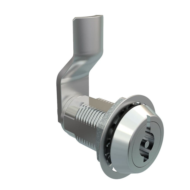 SOUTHCO VISE ACTION® Compression Latch, Large Size, 3 mm Double Bitted Recess, Zinc Alloy, Chrome Plated, Bright, 23 mm (0.91 in) Grip [E3-122-041]