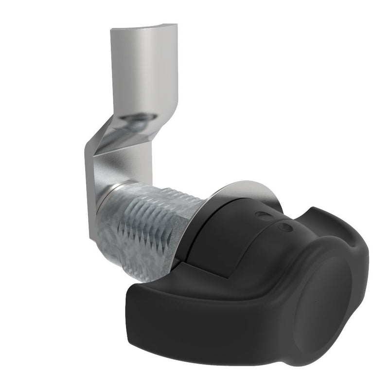 SOUTHCO VISE ACTION® Compression Latch, Large Size, Wing, Zinc Alloy, Powder Coated, Black, 21 mm (0.83 in) Grip [E3-1250-035]