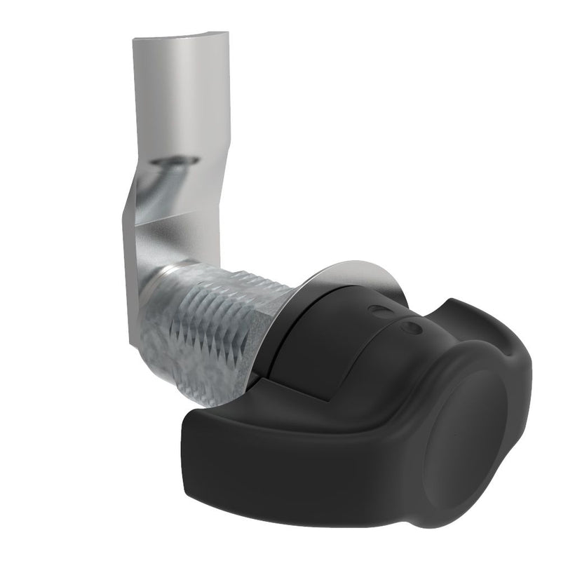 SOUTHCO VISE ACTION® Compression Latch, Large Size, Wing, Zinc Alloy, Powder Coated, Black, 27 mm (1.06 in) Grip [E3-1250-065]
