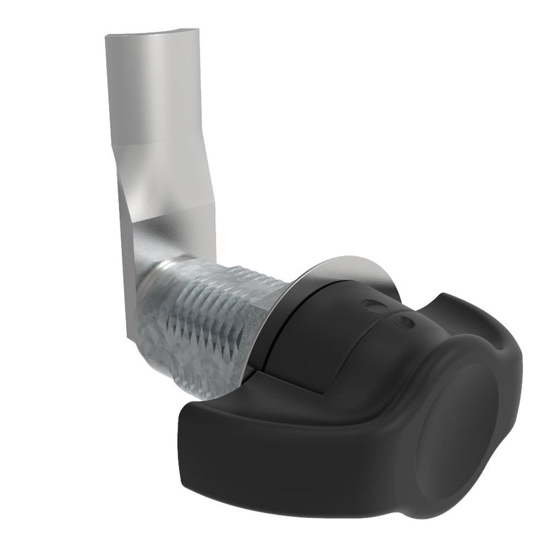 SOUTHCO VISE ACTION® Compression Latch, Large Size, Wing, Zinc Alloy, Powder Coated, Black, 33 mm (1.3 in) Grip [E3-1050-095]