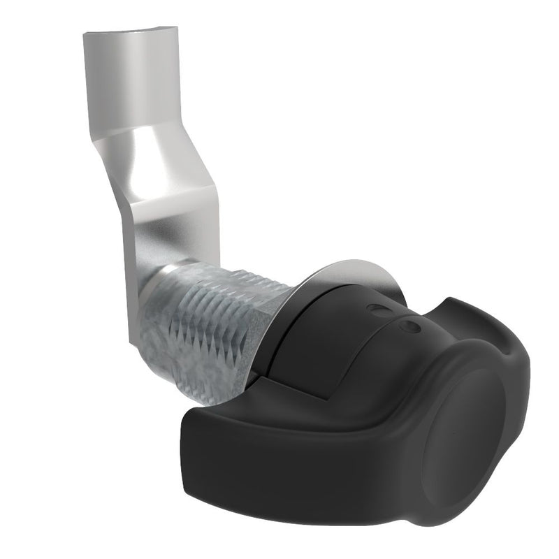 SOUTHCO VISE ACTION® Compression Latch, Large Size, Wing, Zinc Alloy, Powder Coated, Black, 37 mm (1.46 in) Grip [E3-1250-115]