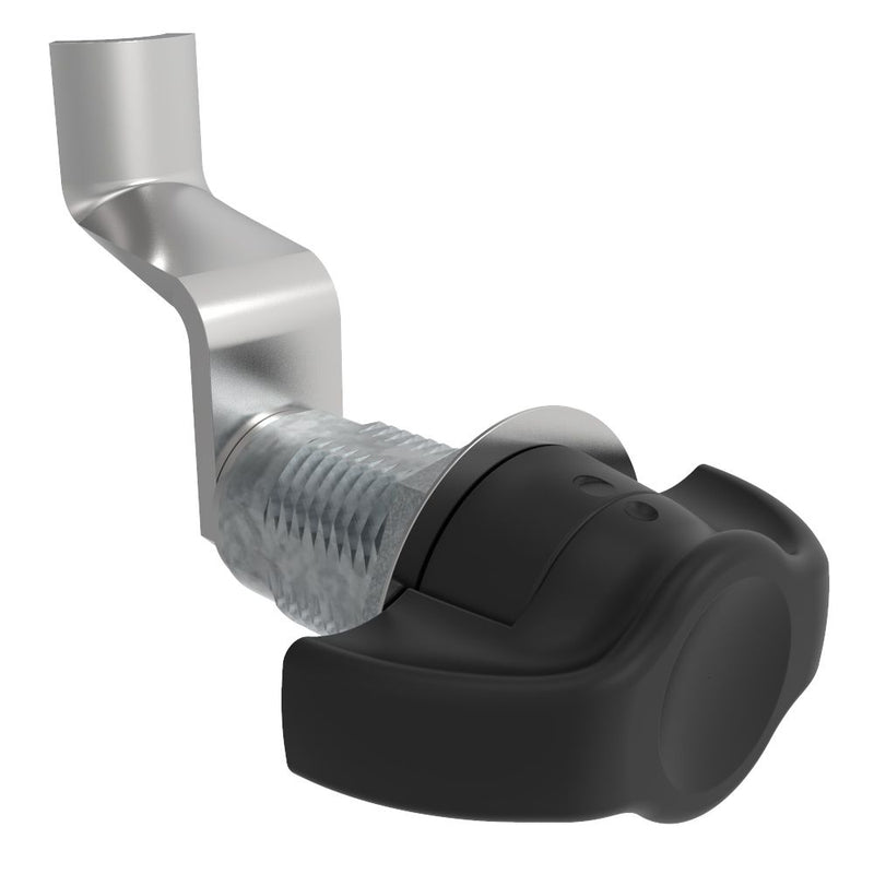 SOUTHCO VISE ACTION® Compression Latch, Large Size, Wing, Zinc Alloy, Powder Coated, Black, 47 mm (1.85 in) Grip [E3-1050-165]