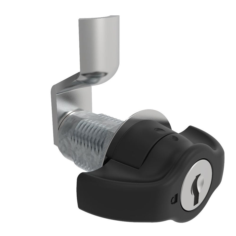 SOUTHCO VISE ACTION® Compression Latch, Large Size, Wing, Zinc Alloy, Powder Coated, Black, 17 mm (0.67 in) Grip [E3-1251-015]