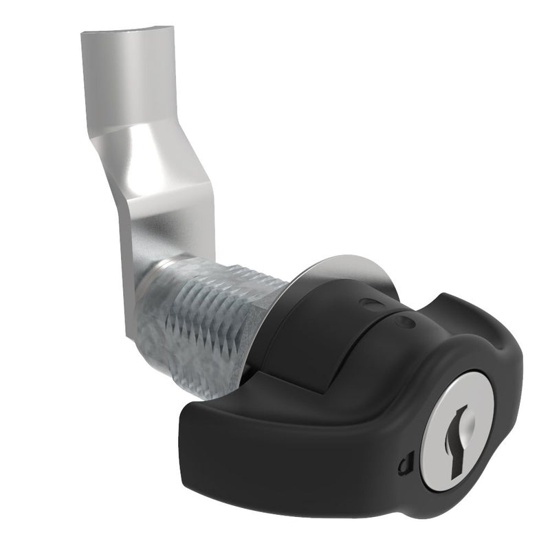 SOUTHCO VISE ACTION® Compression Latch, Large Size, Wing, Zinc Alloy, Powder Coated, Black, 35 mm (1.38 in) Grip [E3-1051-105]