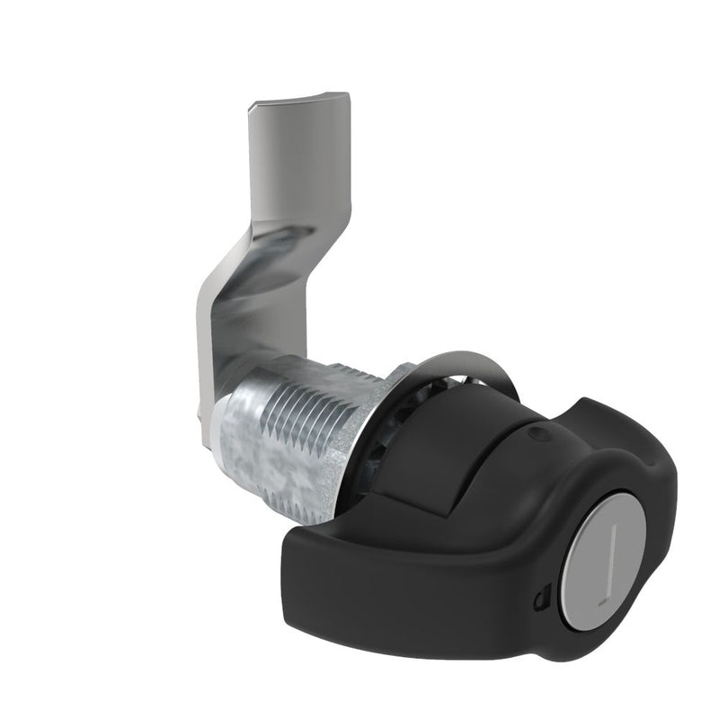 SOUTHCO VISE ACTION® Compression Latch, Large Size, Wing, Zinc Alloy, Powder Coated, Black, 21 mm (0.83 in) Grip [E3-1058-035]