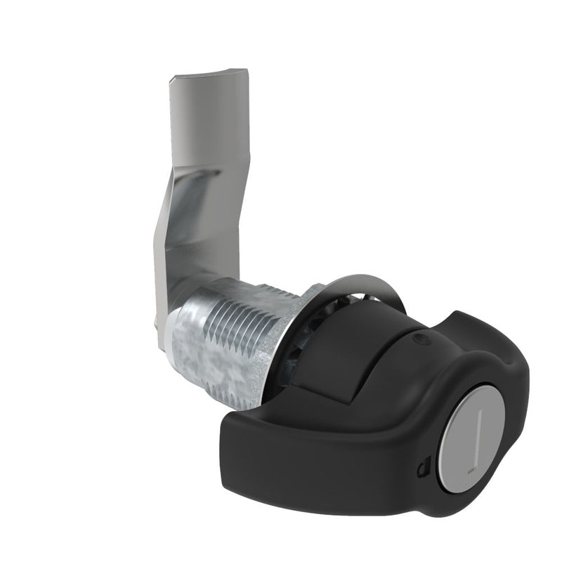 SOUTHCO VISE ACTION® Compression Latch, Large Size, Wing, Zinc Alloy, Powder Coated, Black, 29 mm (1.14 in) Grip [E3-1058-075]