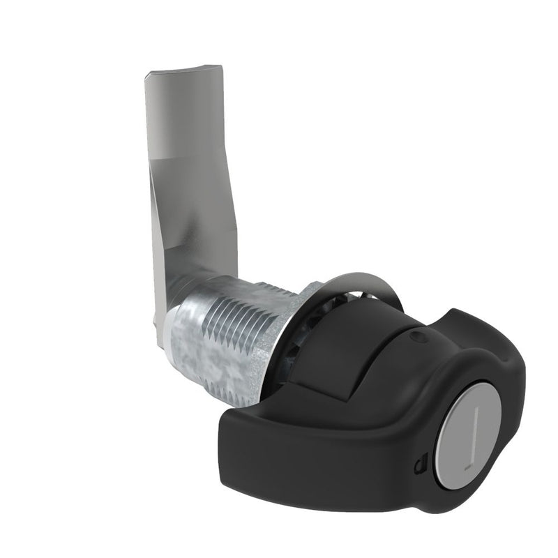 SOUTHCO VISE ACTION® Compression Latch, Large Size, Wing, Zinc Alloy, Powder Coated, Black, 33 mm (1.3 in) Grip [E3-1258-095]