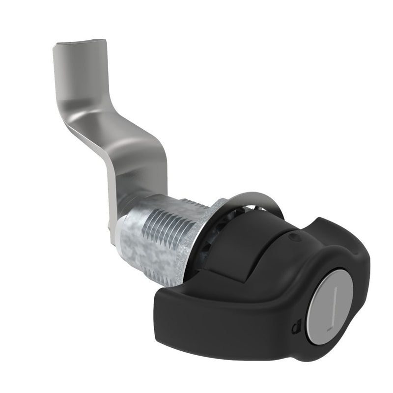 SOUTHCO VISE ACTION® Compression Latch, Large Size, Wing, Zinc Alloy, Powder Coated, Black, 47 mm (1.85 in) Grip [E3-1058-165]