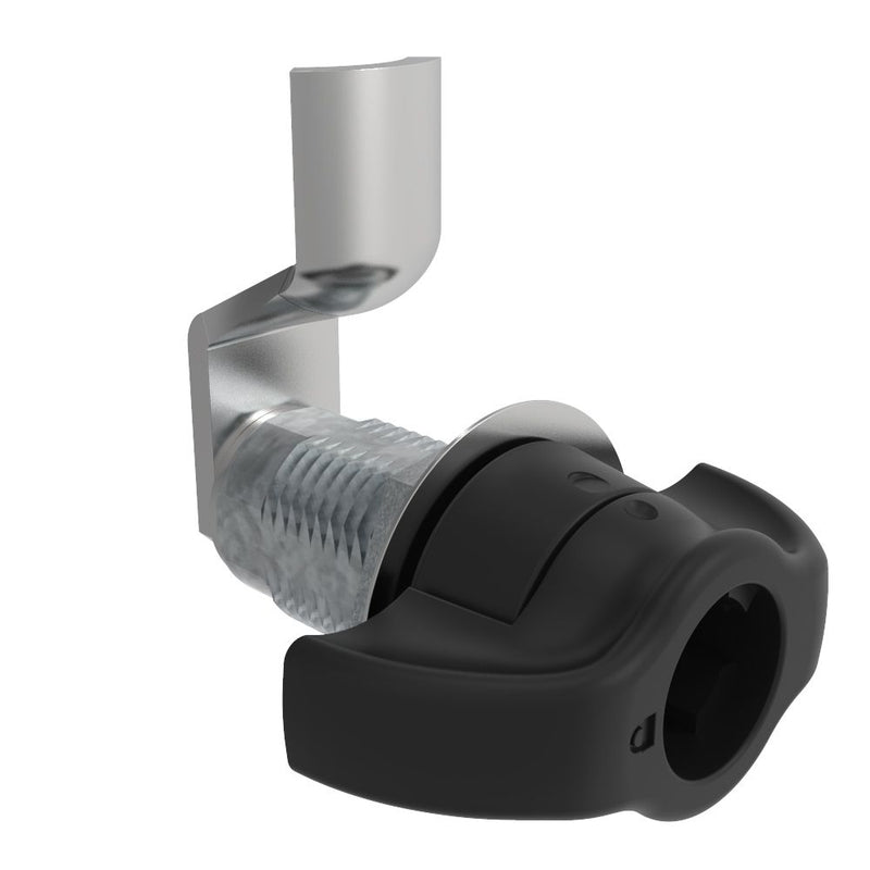 SOUTHCO VISE ACTION® Compression Latch, Large Size, Wing, Zinc Alloy, Powder Coated, Black, 19 mm (0.75 in) Grip [E3-1259-025]