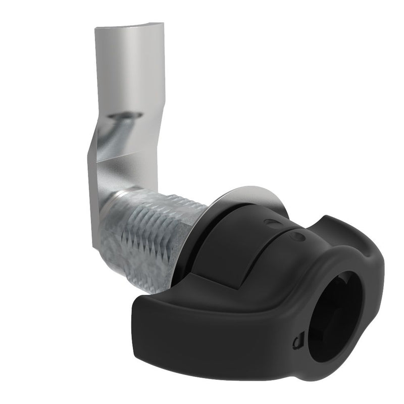 SOUTHCO VISE ACTION® Compression Latch, Large Size, Wing, Zinc Alloy, Powder Coated, Black, 31 mm (1.22 in) Grip [E3-1259-085]
