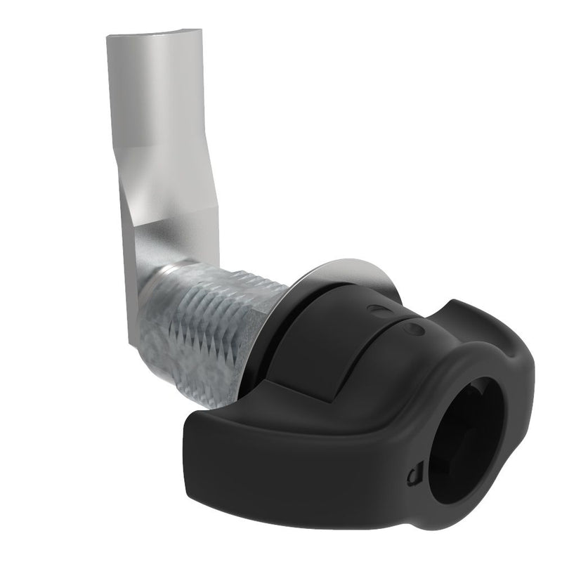 SOUTHCO VISE ACTION® Compression Latch, Large Size, Wing, Zinc Alloy, Powder Coated, Black, 33 mm (1.3 in) Grip [E3-1259-095]